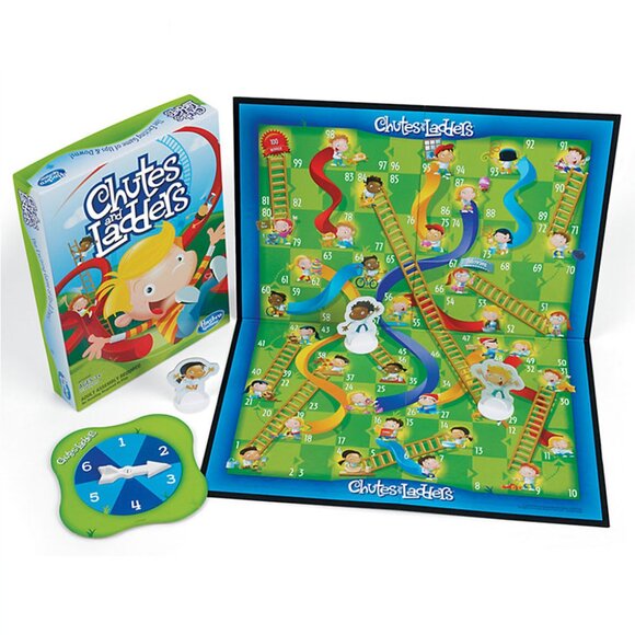 New Sealed Hasbro Classic Game Chutes and Ladders For Age 3+ - Picture 1 of 14